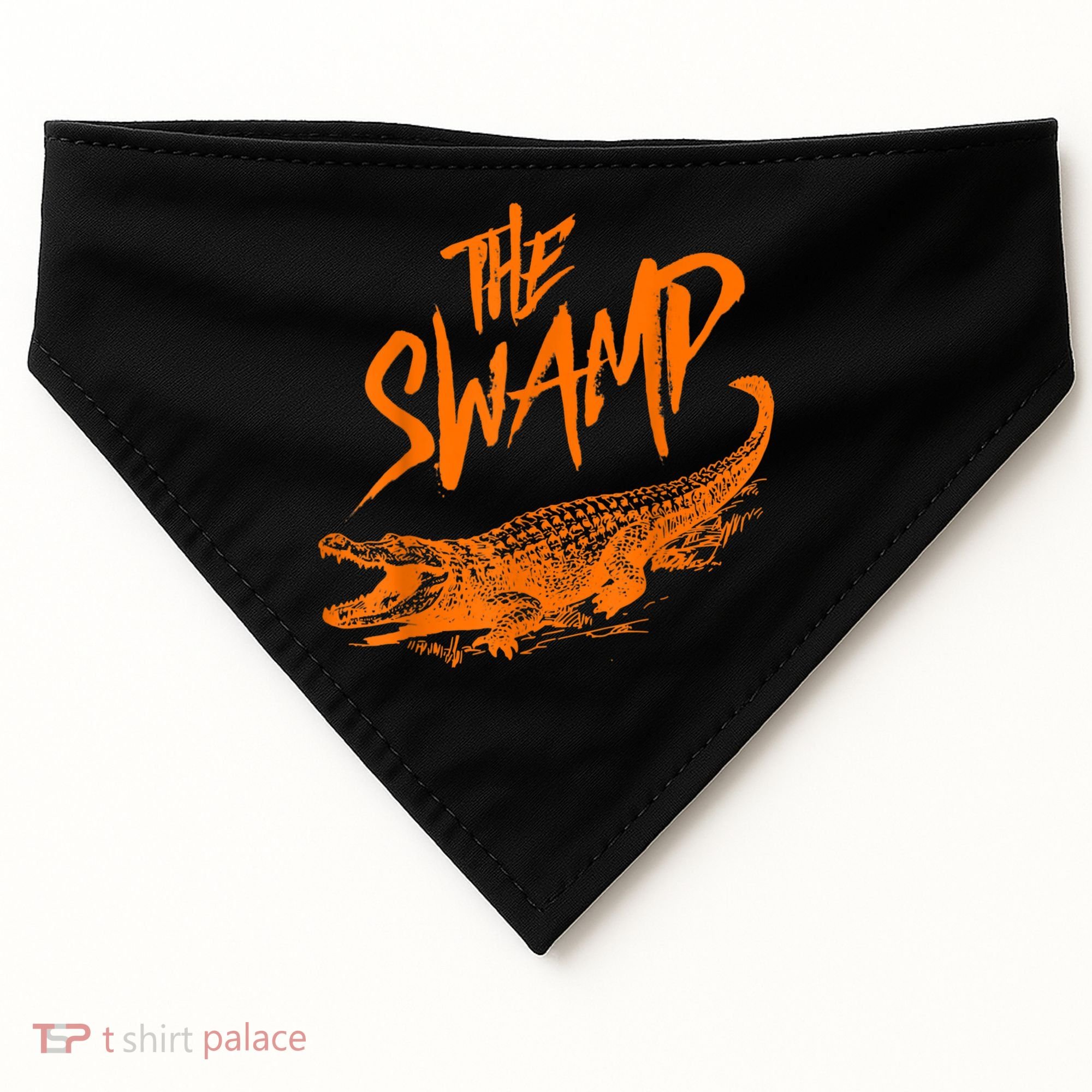 Florida The Swamp Gator USA-Made Doggie Bandana