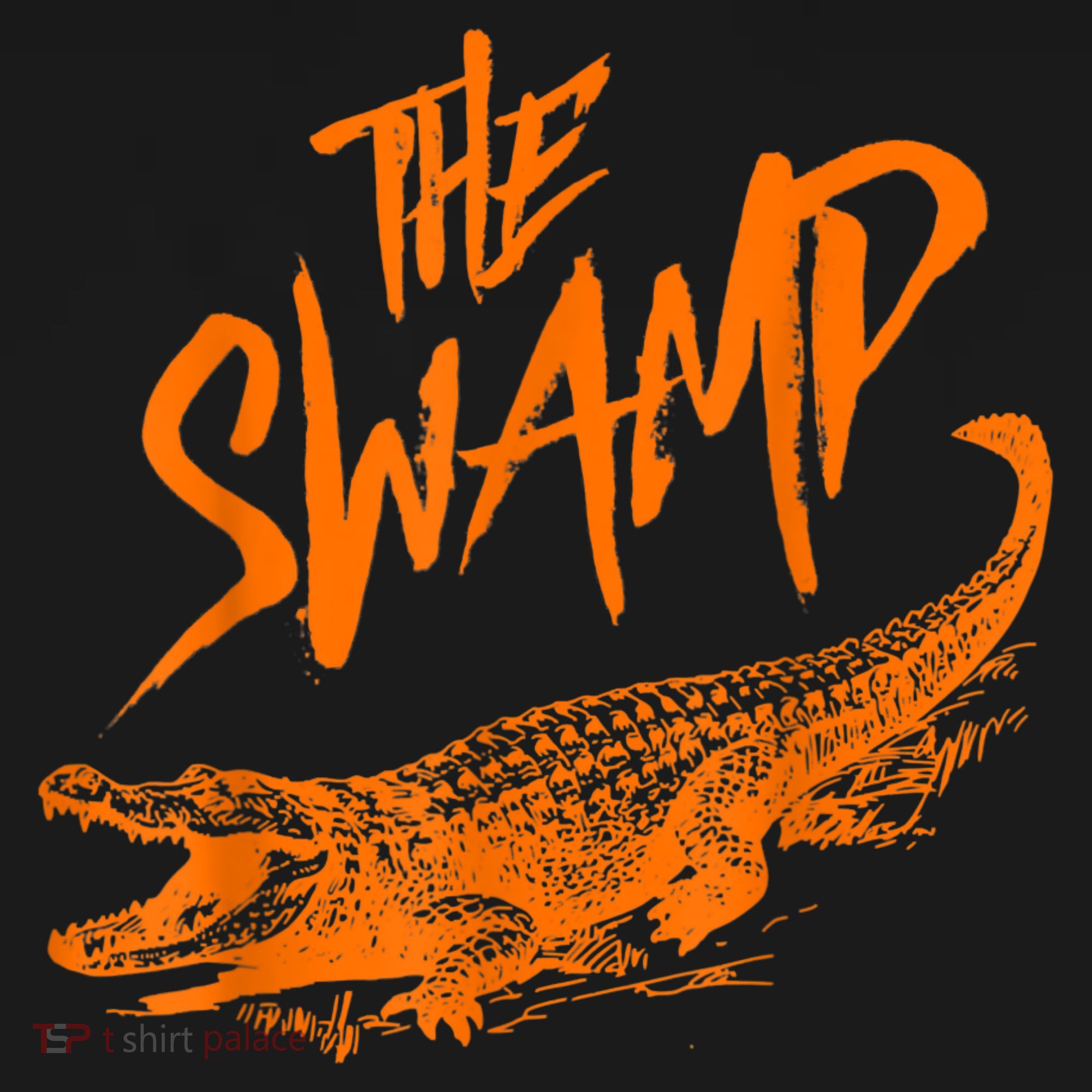 Florida The Swamp Gator Button