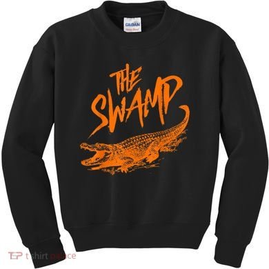 Florida The Swamp Gator Kids Sweatshirt