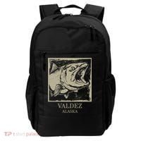 Fishing Town Souvenir Valdez Alaska Cute Gift Backpack thumb 0