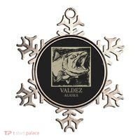 Fishing Town Souvenir Valdez Alaska Cute Gift Ornament thumb 0