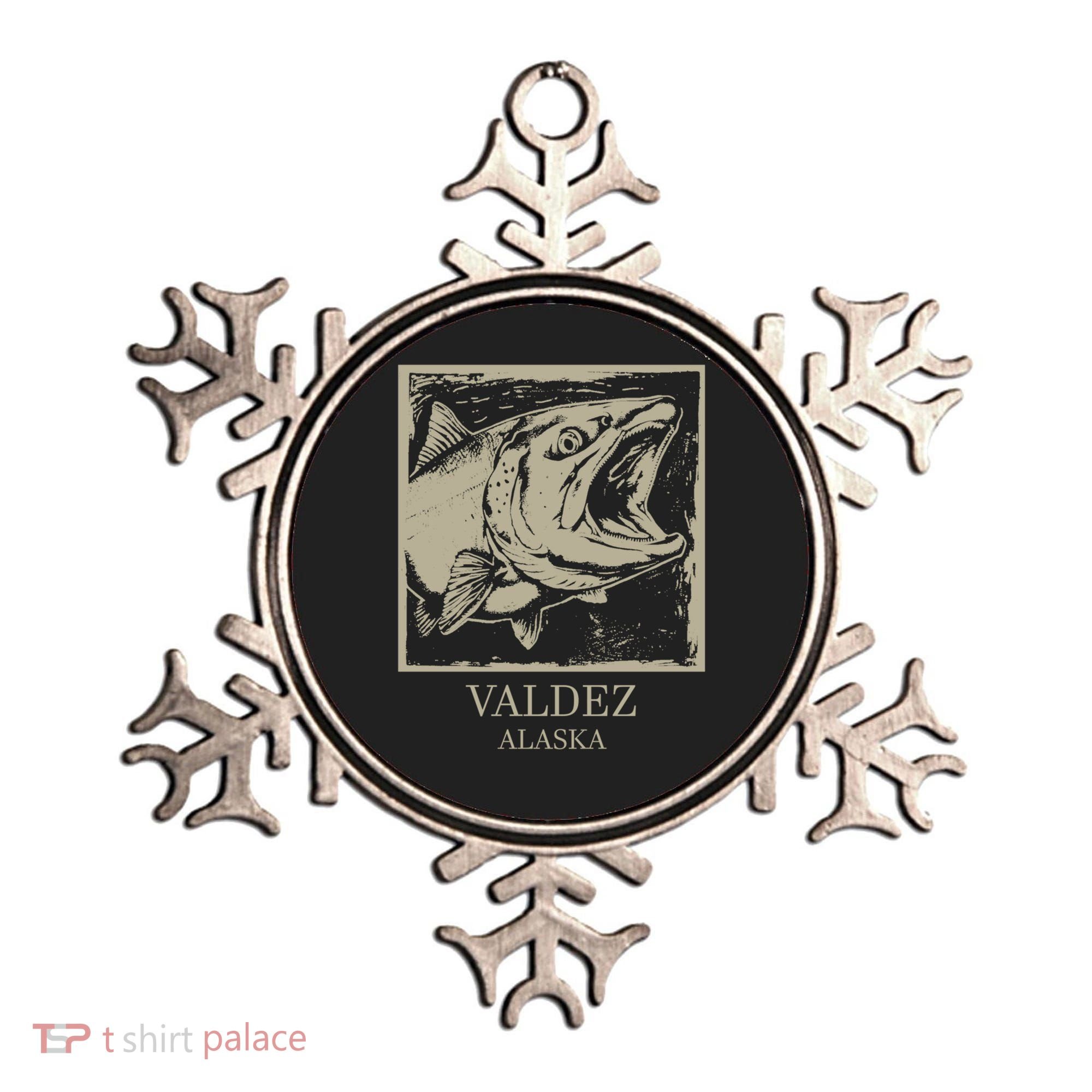 Fishing Town Souvenir Valdez Alaska Cute Gift Ornament