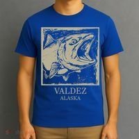 Fishing Town Souvenir Valdez Alaska Cute Gift T-Shirt thumb 3