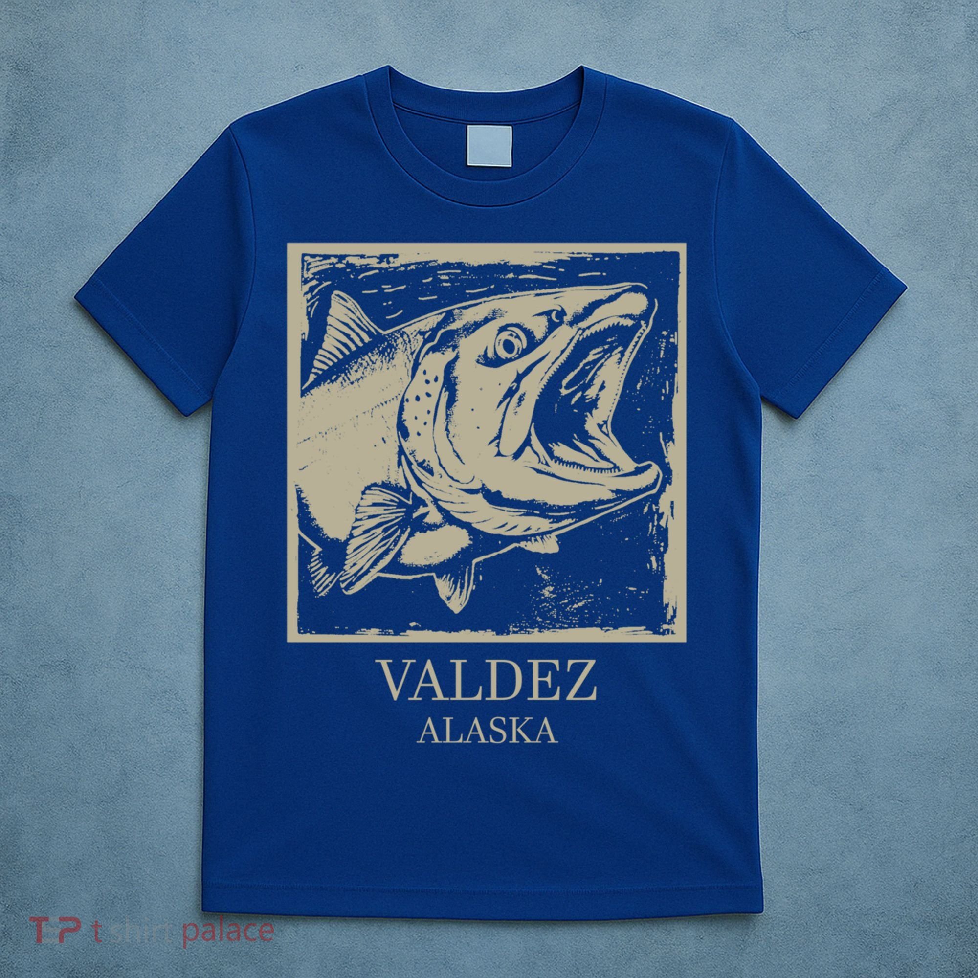Fishing Town Souvenir Valdez Alaska Cute Gift T-Shirt