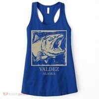 Fishing Town Souvenir Valdez Alaska Cute Gift Women's Tank Top thumb 0