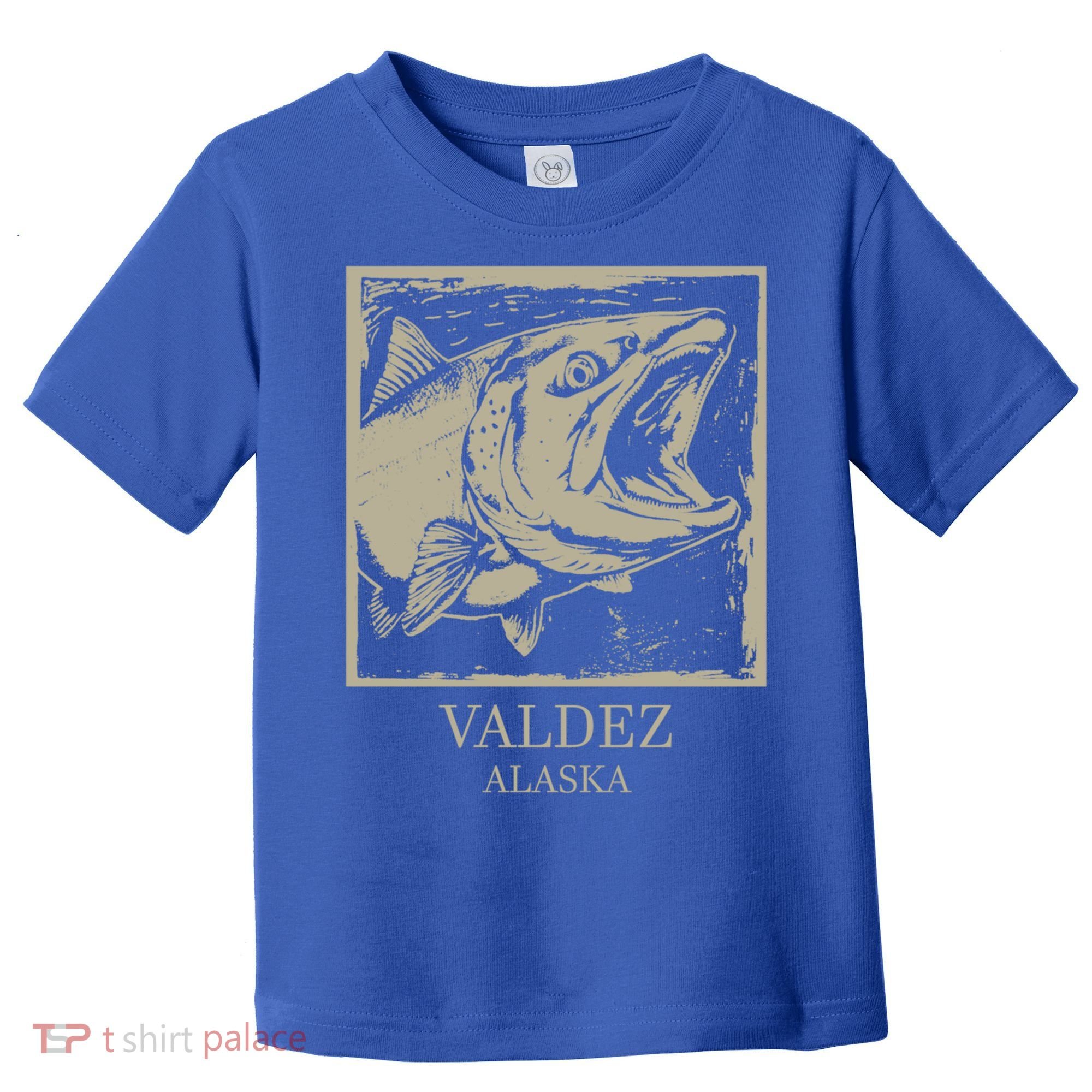 Fishing Town Souvenir Valdez Alaska Cute Gift Toddler T-Shirt