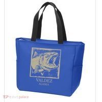 Fishing Town Souvenir Valdez Alaska Cute Gift Tote Bag thumb 3
