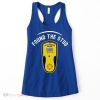 Found The Stud Dad Joke Handy Tools Funny Stud Finder Gift Women's Tank Top thumb 0