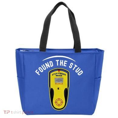 Found The Stud Dad Joke Handy Tools Funny Stud Finder Gift Tote Bag