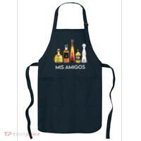 Funny Trendy Sarcastic Alcohol Amigos Tequila Women Apron thumb 0