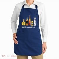 Funny Trendy Sarcastic Alcohol Amigos Tequila Women Apron thumb 2