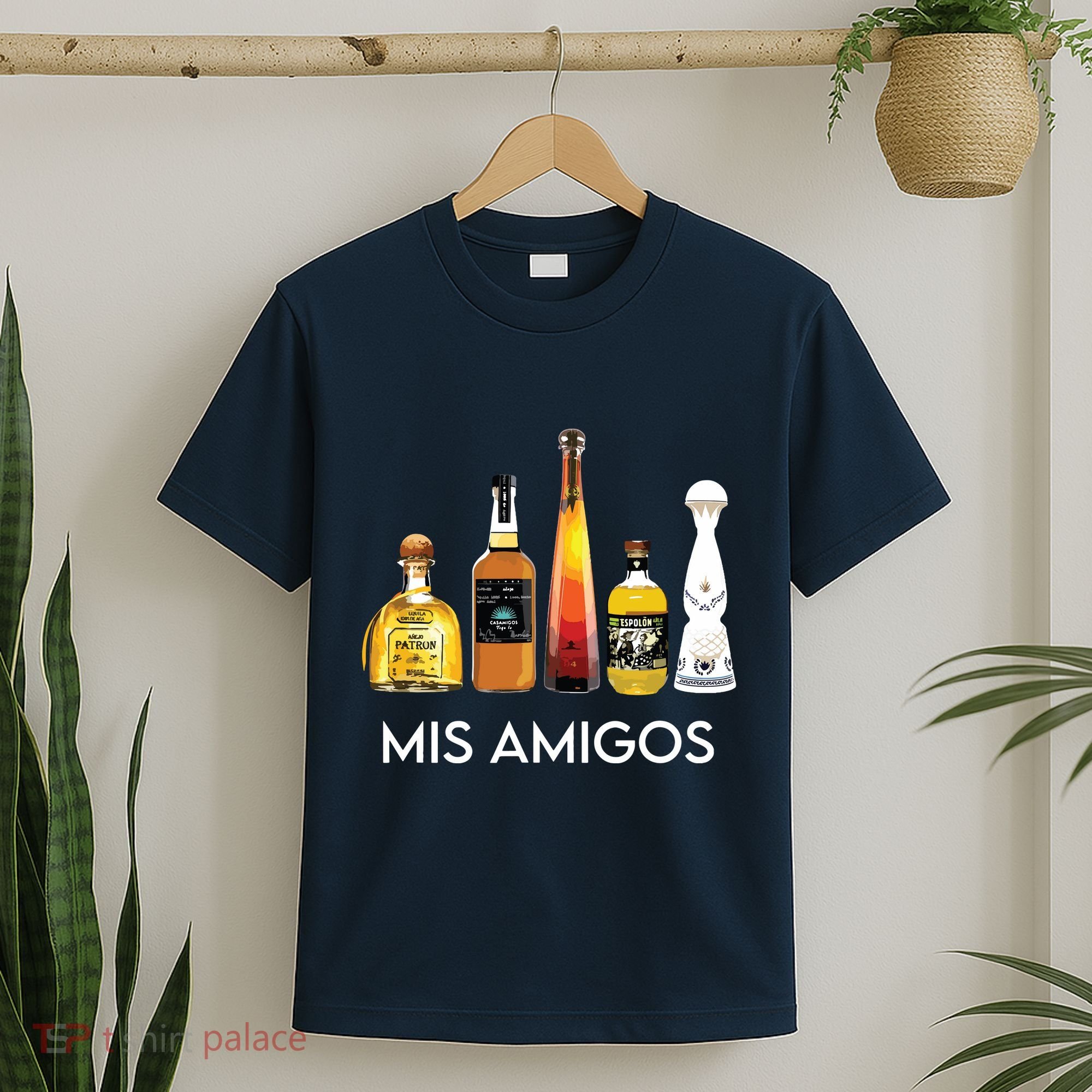 Funny Trendy Sarcastic Alcohol Amigos Tequila Women T-Shirt