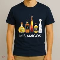 Funny Trendy Sarcastic Alcohol Amigos Tequila Women T-Shirt thumb 3