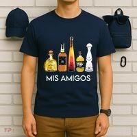 Funny Trendy Sarcastic Alcohol Amigos Tequila Women T-Shirt thumb 6