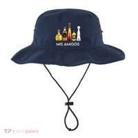 Funny Trendy Sarcastic Alcohol Amigos Tequila Women Bucket Hat thumb 0
