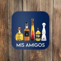 Funny Trendy Sarcastic Alcohol Amigos Tequila Women Coaster thumb 0