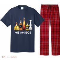Funny Trendy Sarcastic Alcohol Amigos Tequila Women Pajama Set thumb 0