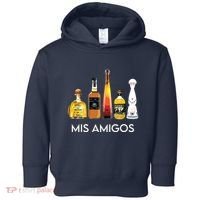 Funny Trendy Sarcastic Alcohol Amigos Tequila Women Toddler Hoodie thumb 0