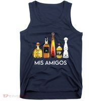 Funny Trendy Sarcastic Alcohol Amigos Tequila Women Tank Top thumb 0