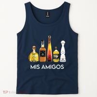 Funny Trendy Sarcastic Alcohol Amigos Tequila Women Tank Top thumb 2