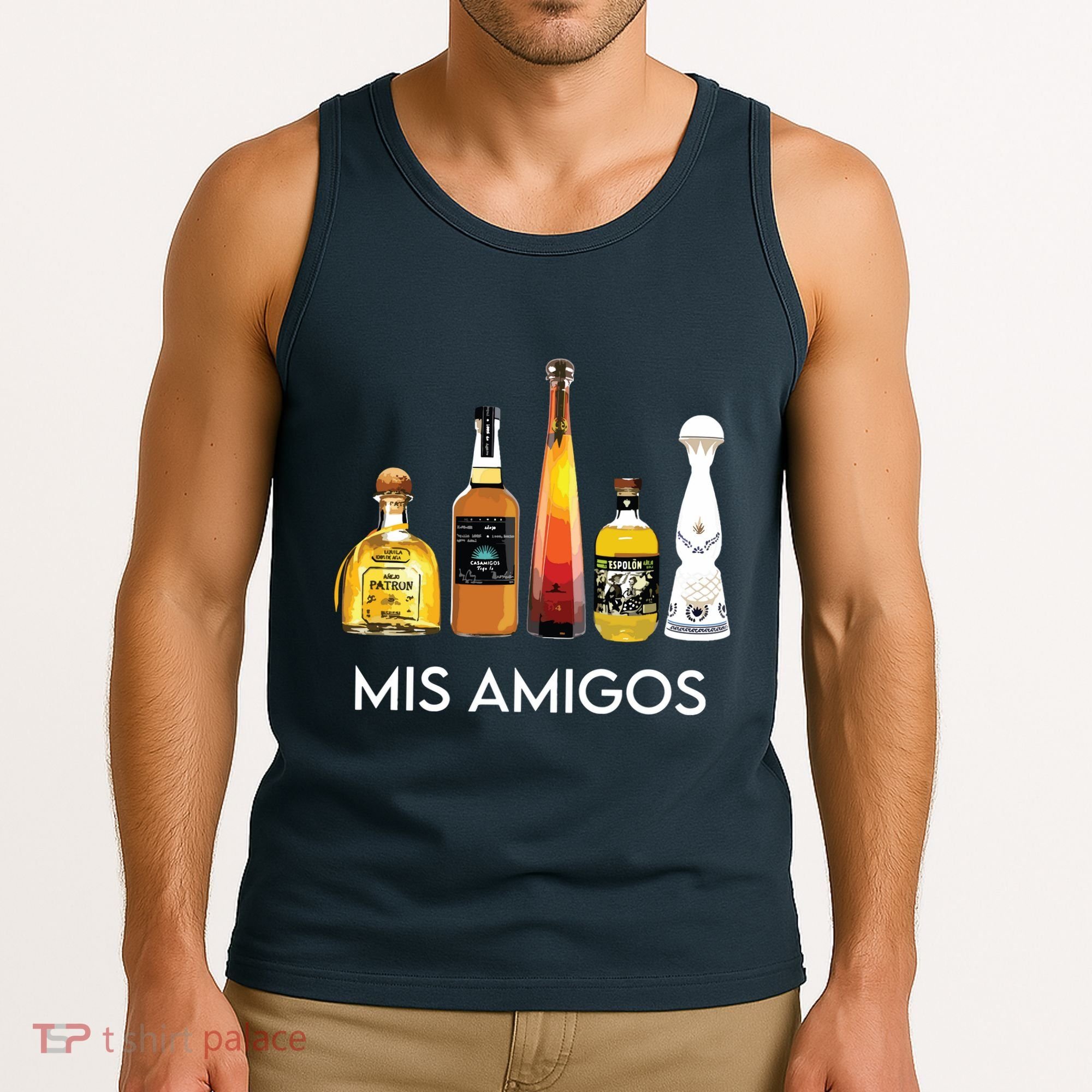 Funny Trendy Sarcastic Alcohol Amigos Tequila Women Tank Top