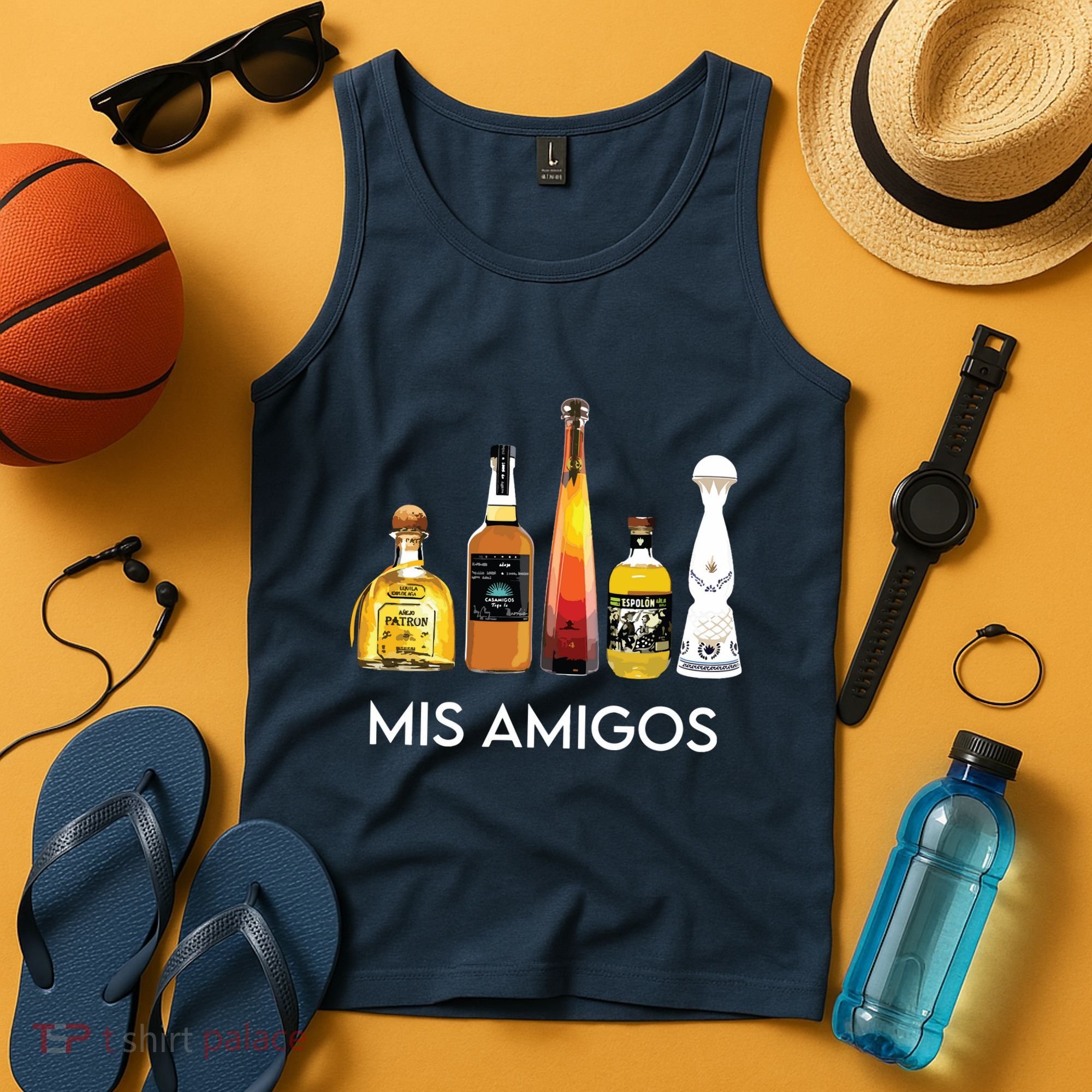 Funny Trendy Sarcastic Alcohol Amigos Tequila Women Tank Top