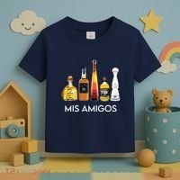 Funny Trendy Sarcastic Alcohol Amigos Tequila Women Toddler T-Shirt thumb 3