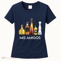 Funny Trendy Sarcastic Alcohol Amigos Tequila Women Women's T-Shirt thumb 0