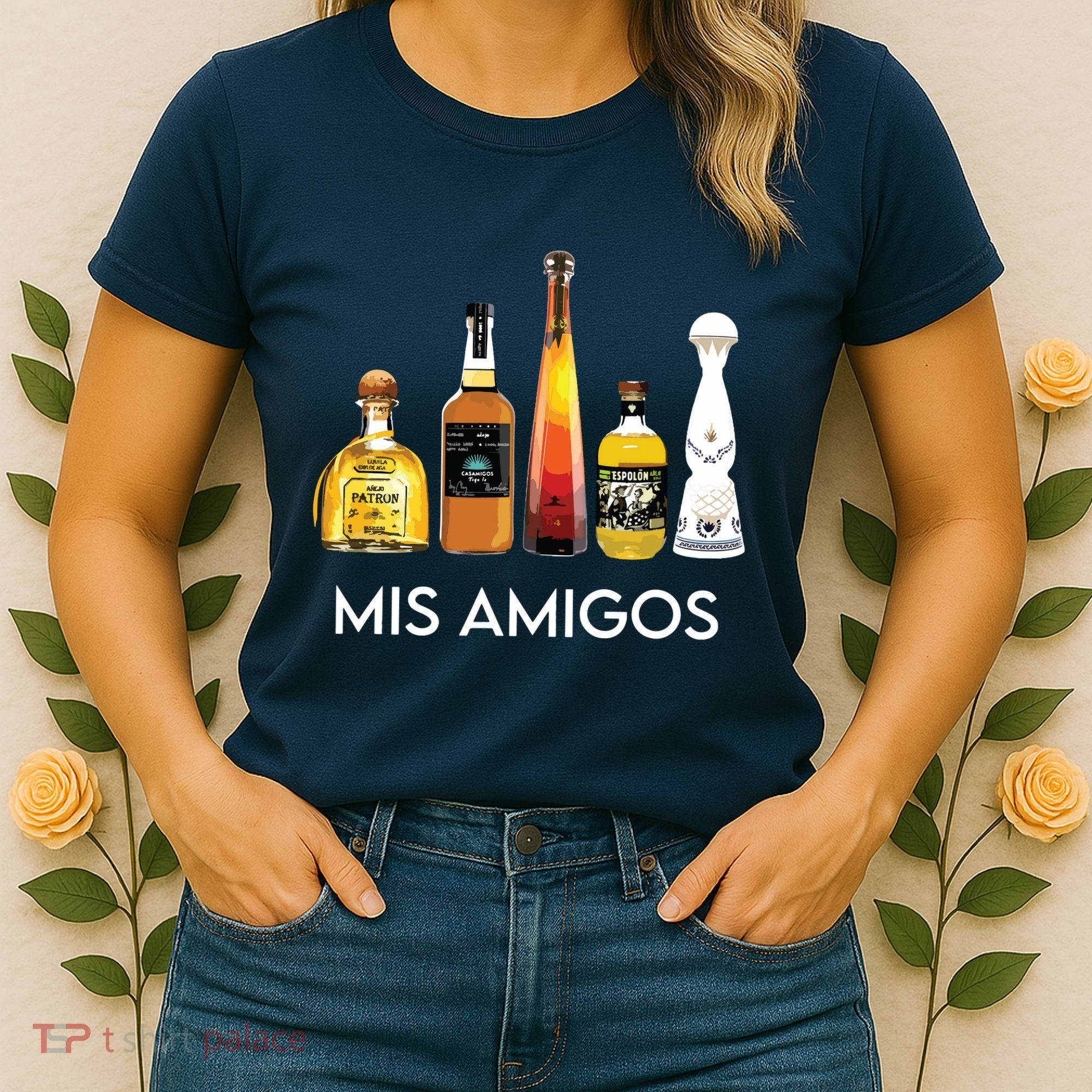 Funny Trendy Sarcastic Alcohol Amigos Tequila Women Women's T-Shirt