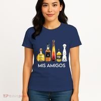 Funny Trendy Sarcastic Alcohol Amigos Tequila Women Women's T-Shirt thumb 4
