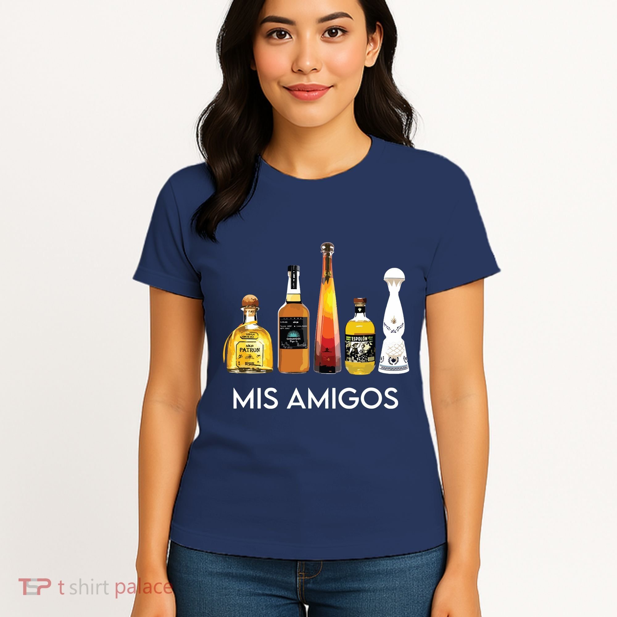 Funny Trendy Sarcastic Alcohol Amigos Tequila Women Women's T-Shirt
