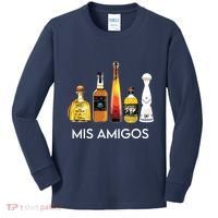 Funny Trendy Sarcastic Alcohol Amigos Tequila Women Kids Long Sleeve Shirt thumb 0