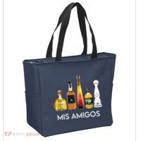 Funny Trendy Sarcastic Alcohol Amigos Tequila Women Tote Bag thumb 2