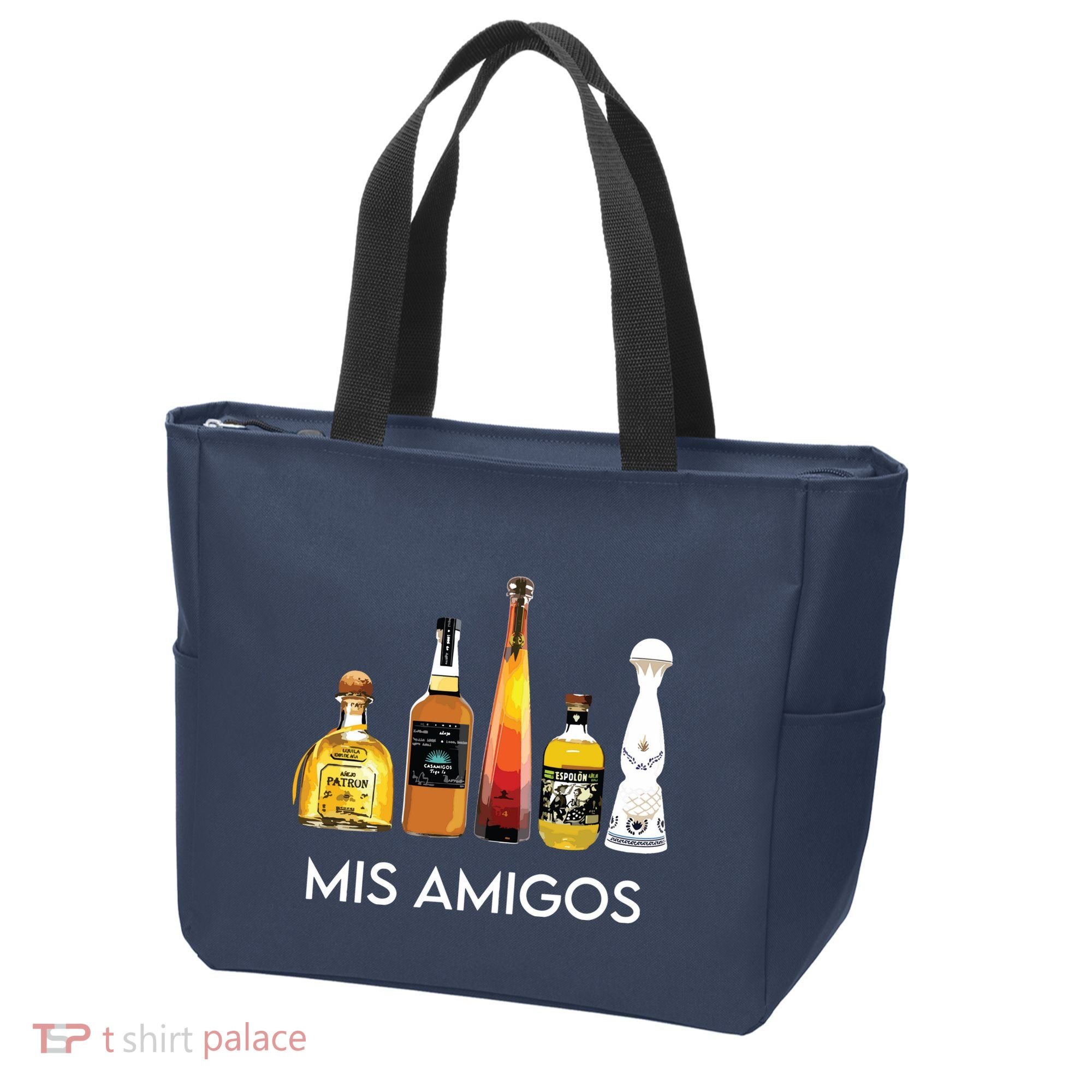 Funny Trendy Sarcastic Alcohol Amigos Tequila Women Tote Bag