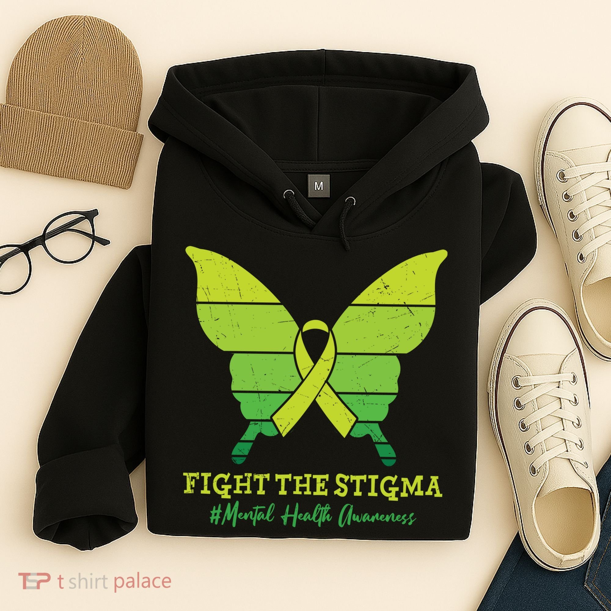 Fight The Stigma Mental Health Awareness Hoodie