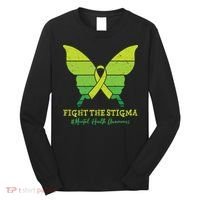 Fight The Stigma Mental Health Awareness Long Sleeve Shirt thumb 0