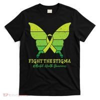 Fight The Stigma Mental Health Awareness T-Shirt thumb 0