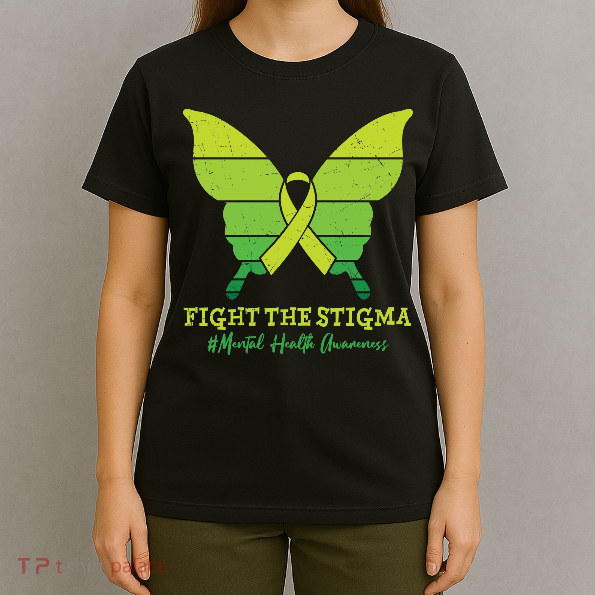 Fight The Stigma Mental Health Awareness T-Shirt