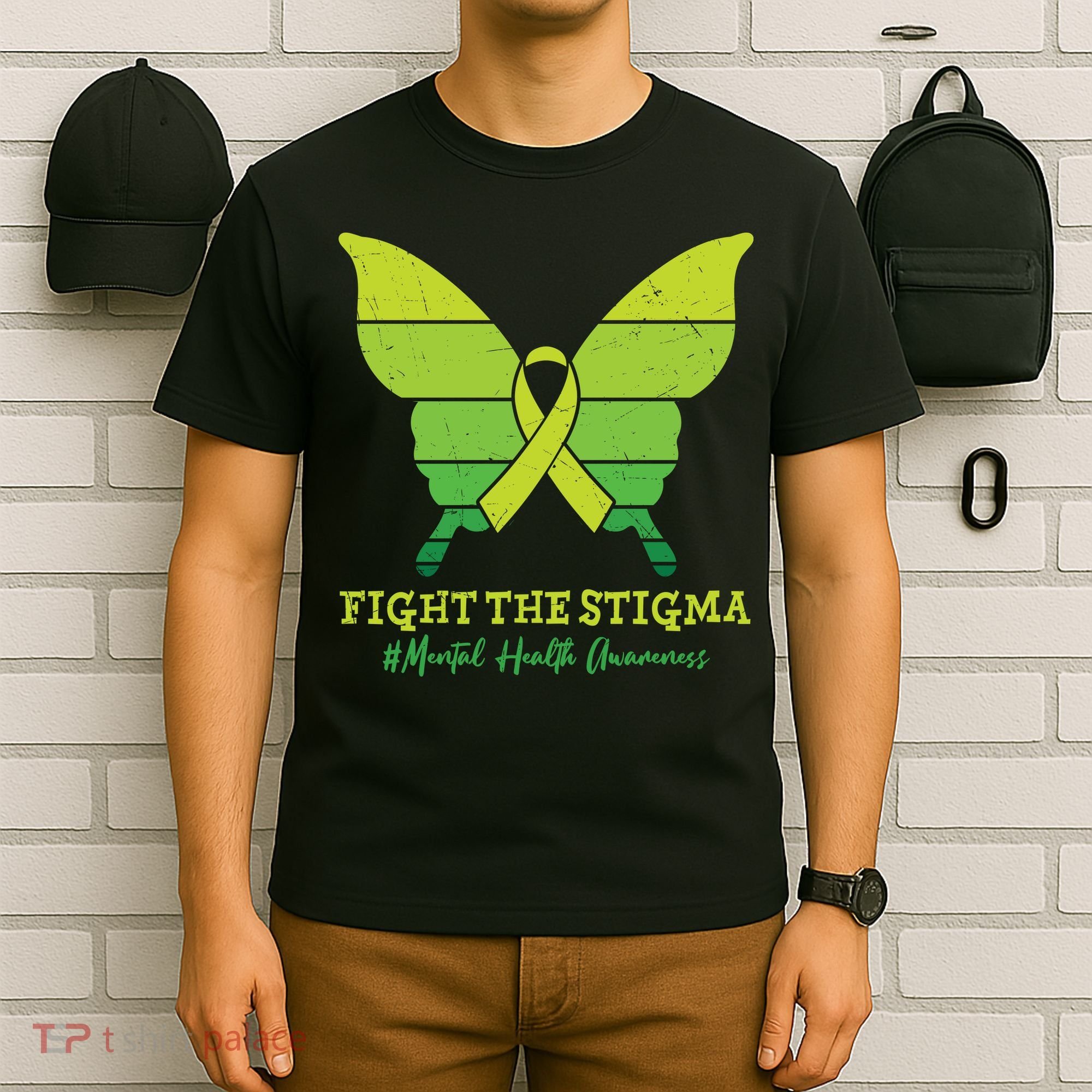 Fight The Stigma Mental Health Awareness T-Shirt