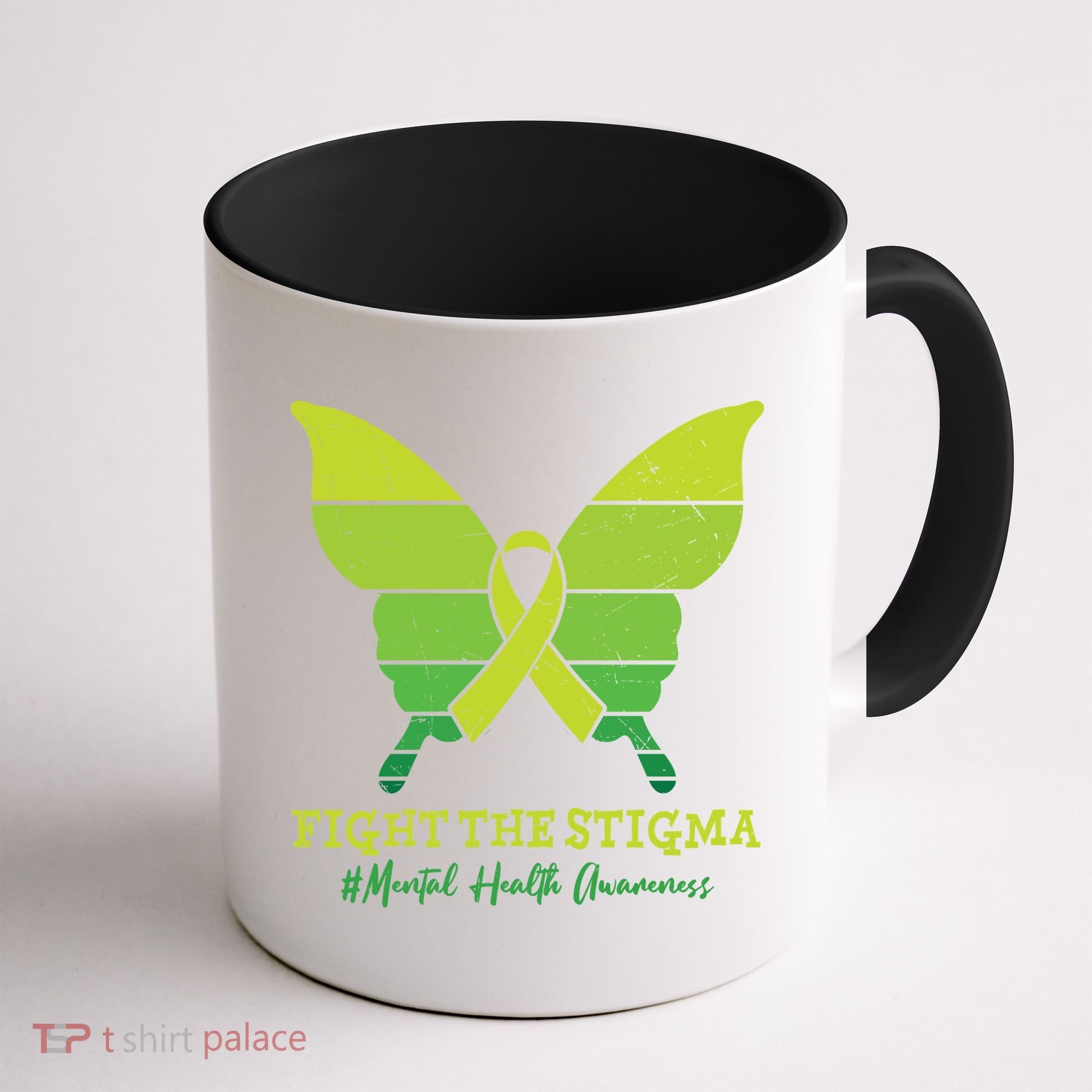 Fight The Stigma Mental Health Awareness Coffee Mug