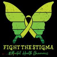 Fight The Stigma Mental Health Awareness Coffee Mug thumb 5