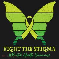Fight The Stigma Mental Health Awareness Women's Hoodie thumb 2