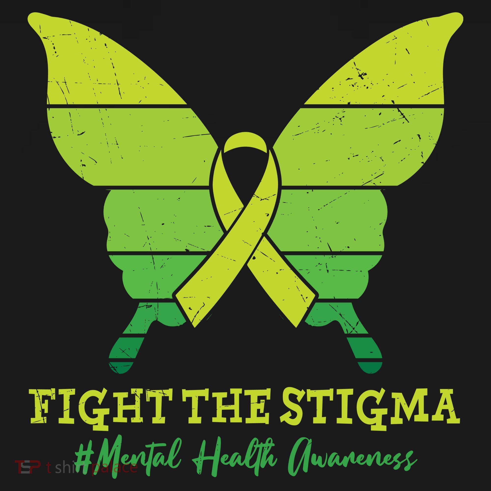 Fight The Stigma Mental Health Awareness Mousepad