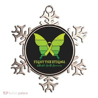 Fight The Stigma Mental Health Awareness Ornament
