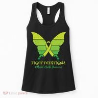 Fight The Stigma Mental Health Awareness Women's Tank Top thumb 0