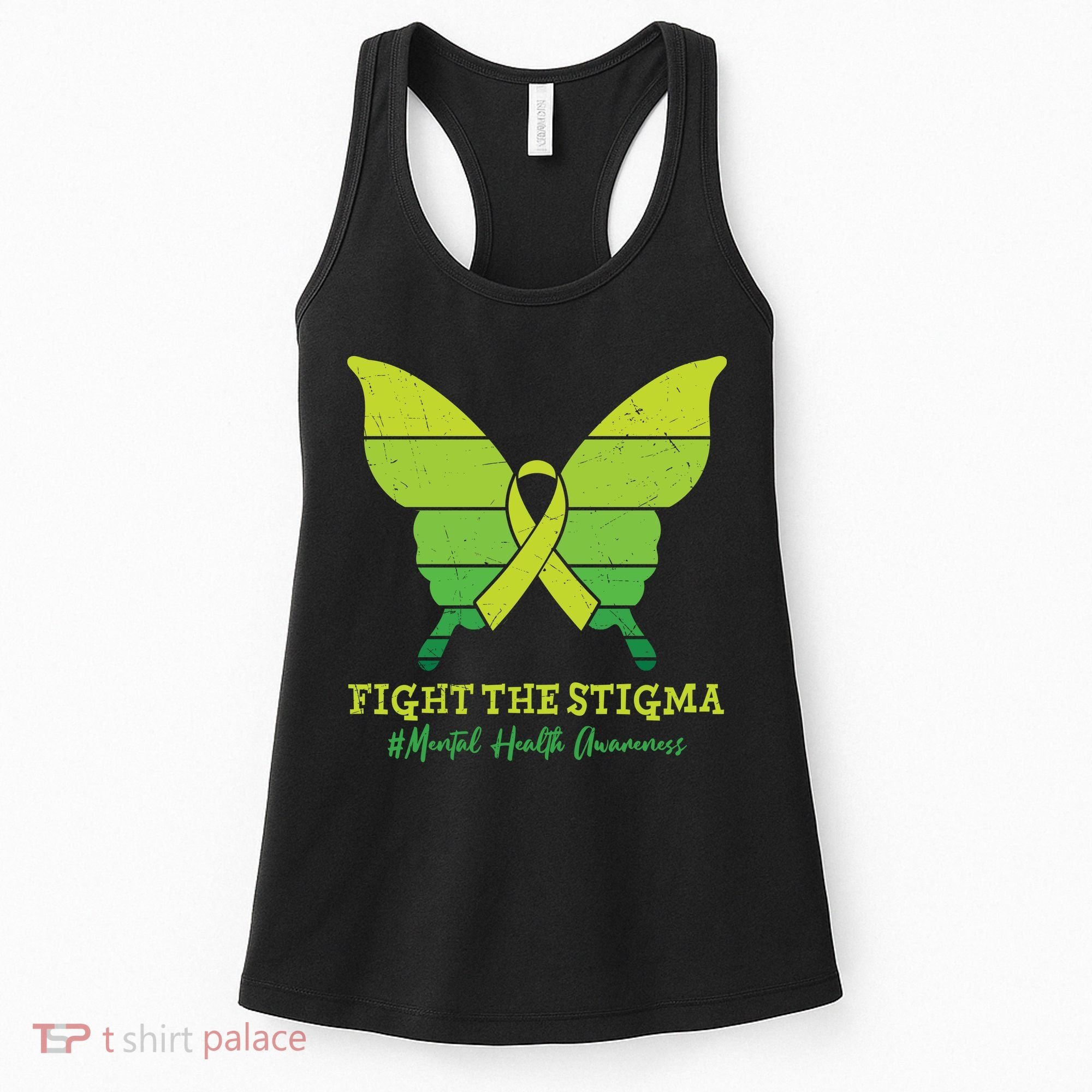 Fight The Stigma Mental Health Awareness Women's Tank Top