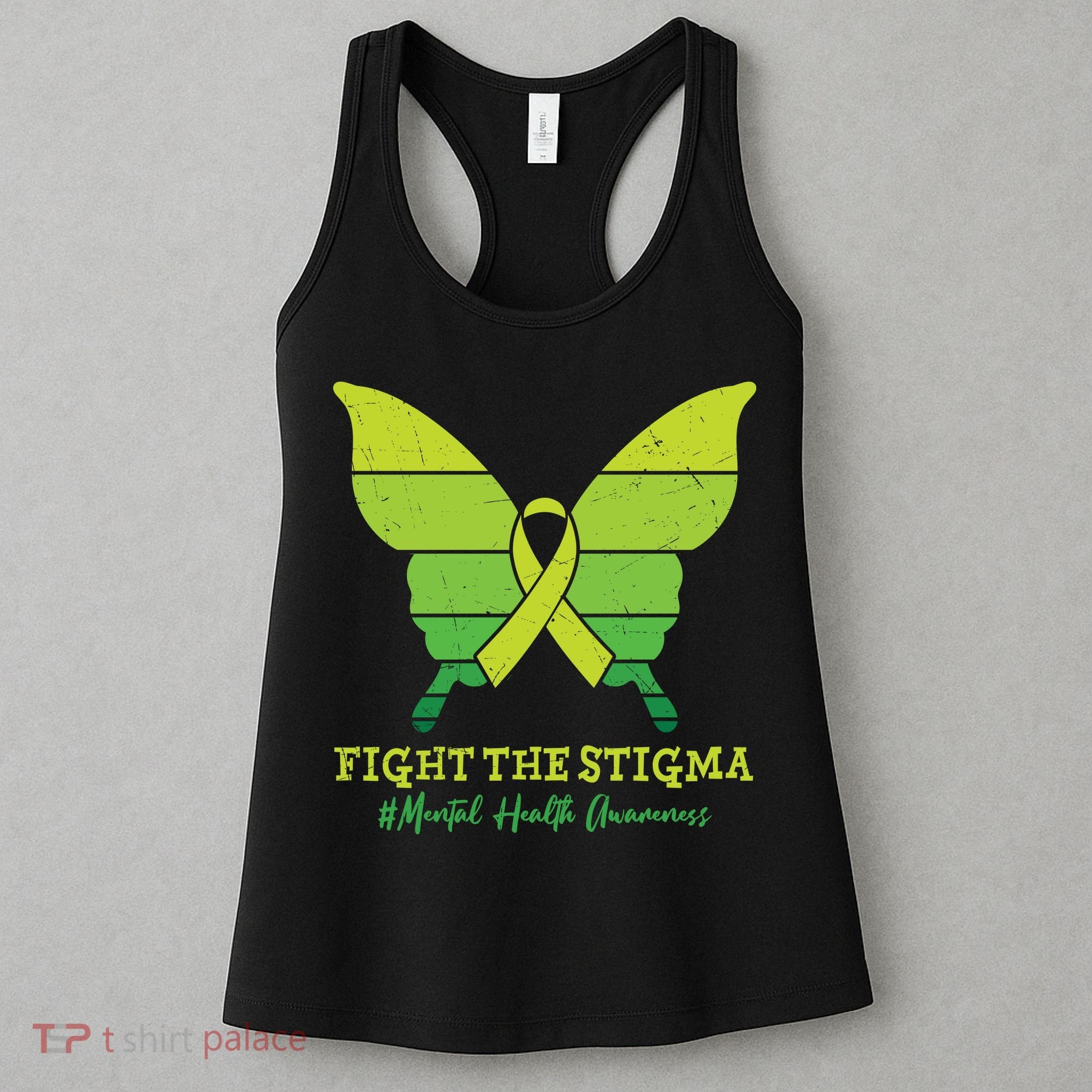 Fight The Stigma Mental Health Awareness Women's Tank Top