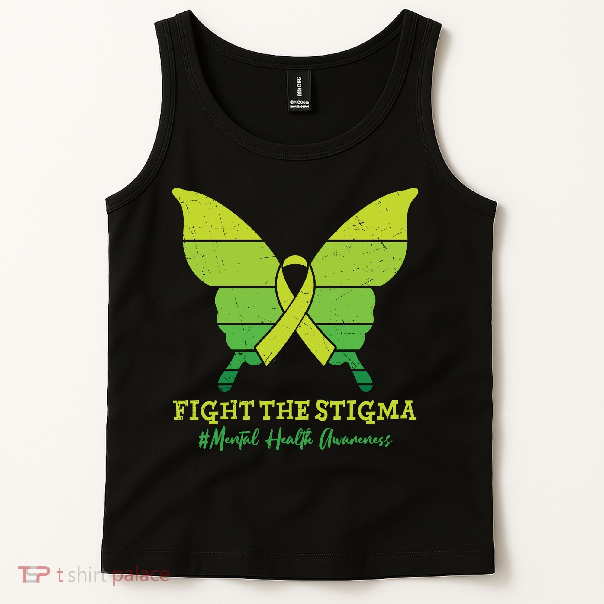 Fight The Stigma Mental Health Awareness Tank Top