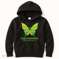 Fight The Stigma Mental Health Awareness Kids Hoodie thumb 0