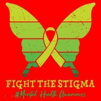 Fight The Stigma Mental Health Awareness Santa Hat thumb 1